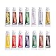 AERO Tempera Tube 7,5ml sort., 14 Farben, Metallic Neon Mix, Limited Edition, leuchtende und intensive Farben, hochpigmentiert, mit Wasser vermalbar, ungiftig
