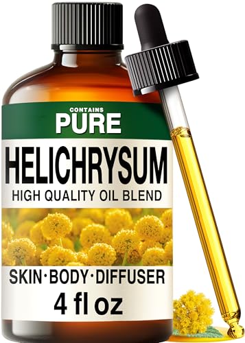 KUKKA Helichrysum Essential Oils - 4 Fl Oz - for Hair,...
