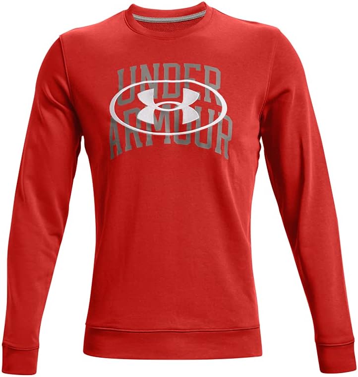 Under Armour Men's Rival Terry Lockertag Overlap Crew