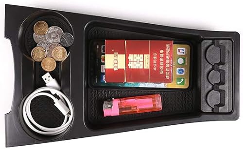 Miniatura 8 de YIWANG Caja de almacenamiento organizadora de ranura para consola central de automóvil, para Toyota Prius 30 Series 2012-2015, accesorios para