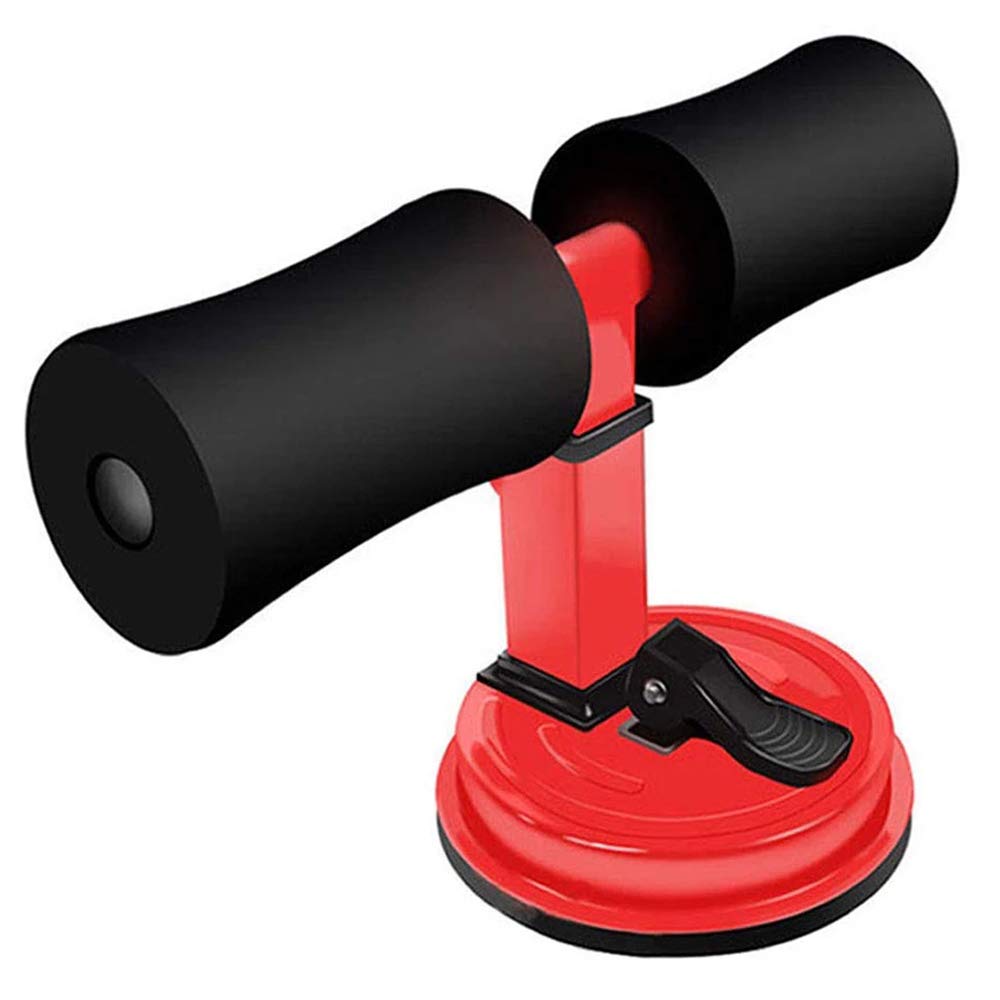 Sit-up aid Sit-Ups Floor Bar,Portable Adjustable Sit-up Fitness Equipment, Muscle Exercise Abdominal Device with Strong Suction Cup, Workout Suitable for Home Travel Fitness Abdominal Muscle Exercise
