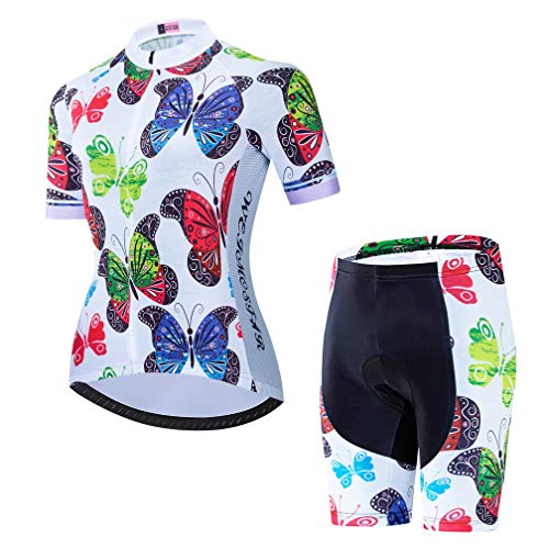 Women's Cycling Jersey Short Sleeve Bike Bicycle MTB Cycling Clothing Sets