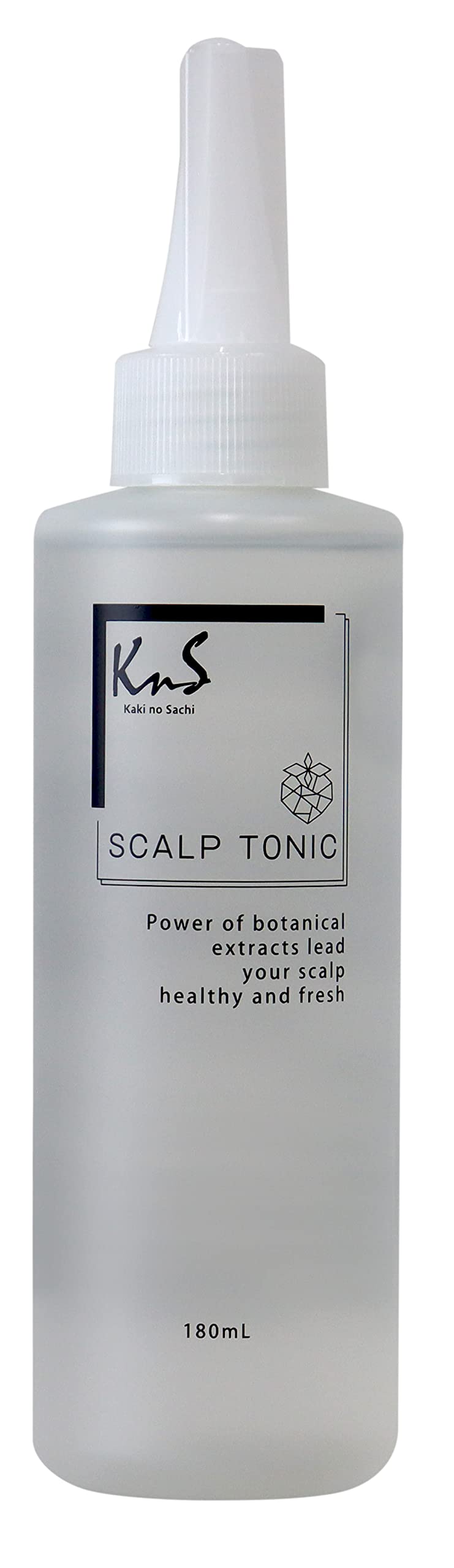 柿のさち スカルプトニック 180ml 柿渋 KnS メンズ ヘアトニック 保湿 天然成分 加齢臭対策 頭皮ケア 体臭予防 消臭 日本製