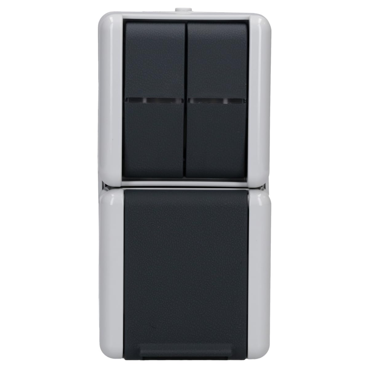 Jung 875W SCHUKO-Steckdose mit Serienschalter