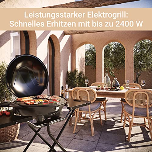 SUNTEC Elektrische BBQ-9295 | Geschikt voor buiten als tafelbarbecue of staande barbecue | Barbecue voor balkon, terras… - Image 5