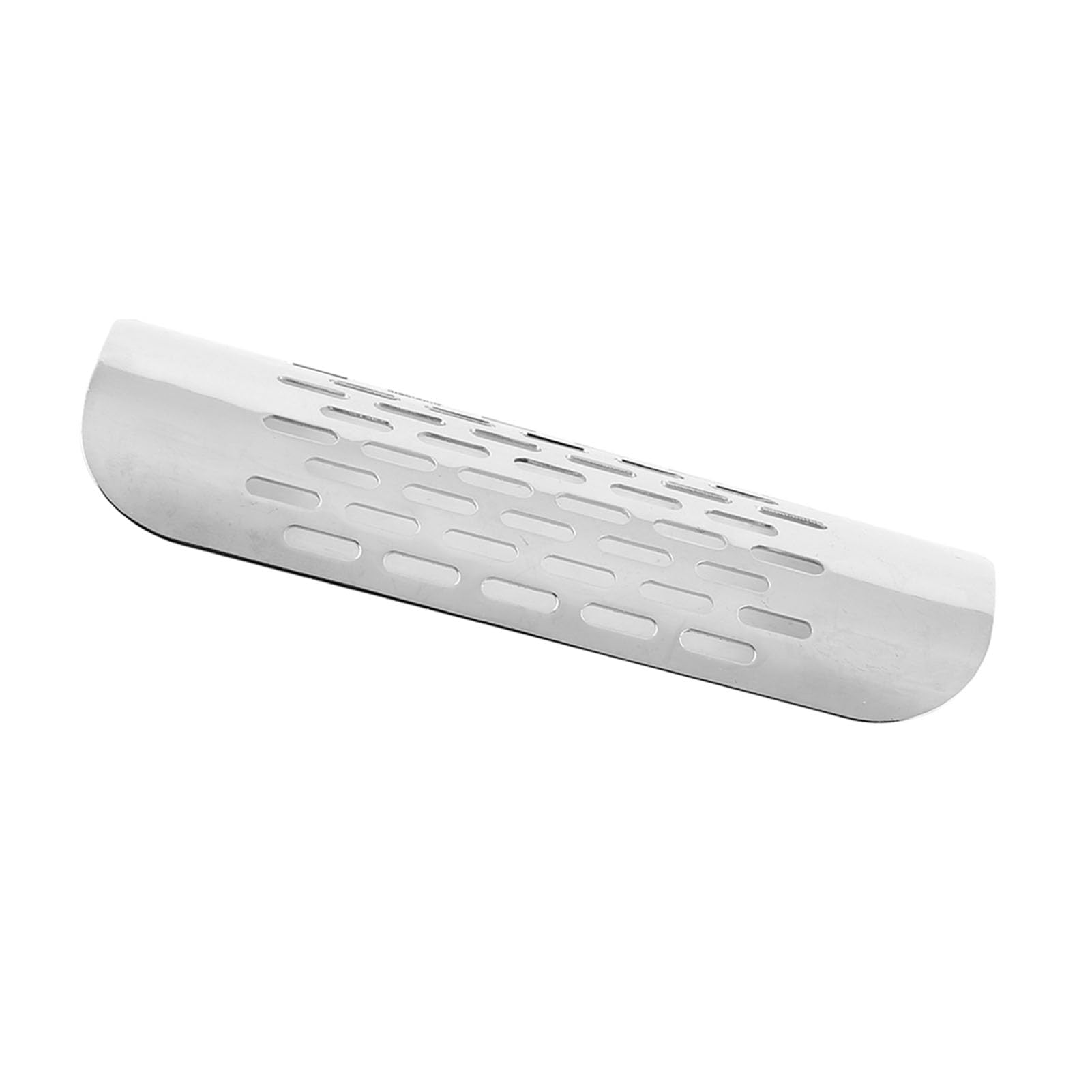 Bouclier Thermique Moto Professionnel, Garde Silencieux en Acier Inoxydable, Trous Rayonnants pour Dissipation de Chaleur et Meilleure Sécurité, pour Équipement Moto Personnalisé