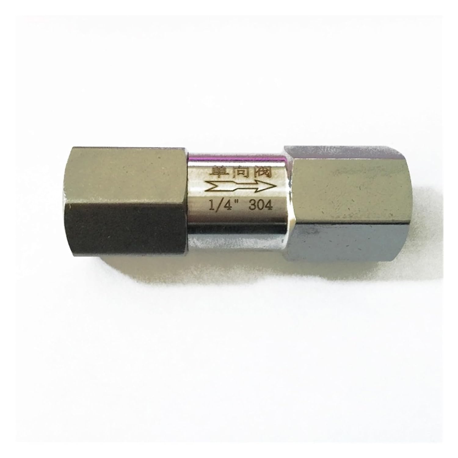 Combined Modular Check Valve 1" SS304 Stainless Steel Grinding One Way Separate Check Valve Full Bore Valve(1/2")