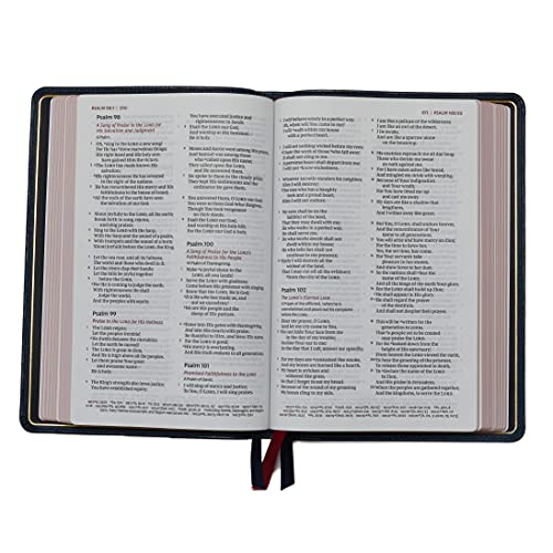 Nkjv, Thinline Reference Bible, Large Print, Leathersoft, Brown, Red Letter Edition, Comfort Print:
