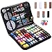 Kit de Couture Complet 226pcs Set de Couture Complet Kit Couture Machine a Coudre avec Housse en Cuir PU Portable Kit Machine a Coudre Accessoires pour Voyage Famille Maison