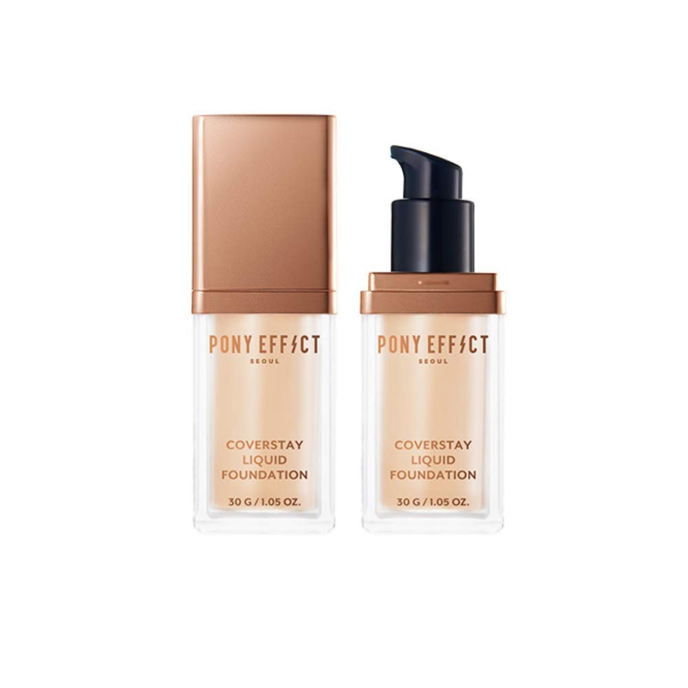 [50% Sale+Gift] Pony Effect Cover Stay Liquid Foundation 30g / Creamy base (BEIGE)