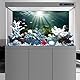 MIRRORANG 120x50cm Unterwasser Aquarium Hintergrund Wasserpflanze Sonne Terrarium Hintergrund Unterwasser Aquarium Hintergrund