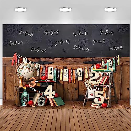 Amazon.com : CSFOTO 10x8ft Back to School Backdrops for Photography ...