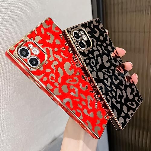 Coque iPhone 12 luxe léopard avec protection caméra en TPU souple - 3