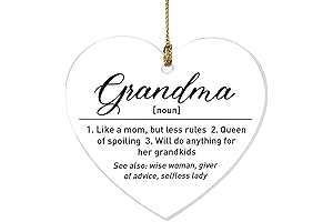 Grandma Ornament: A Cherished Keepsake to Express Your Love