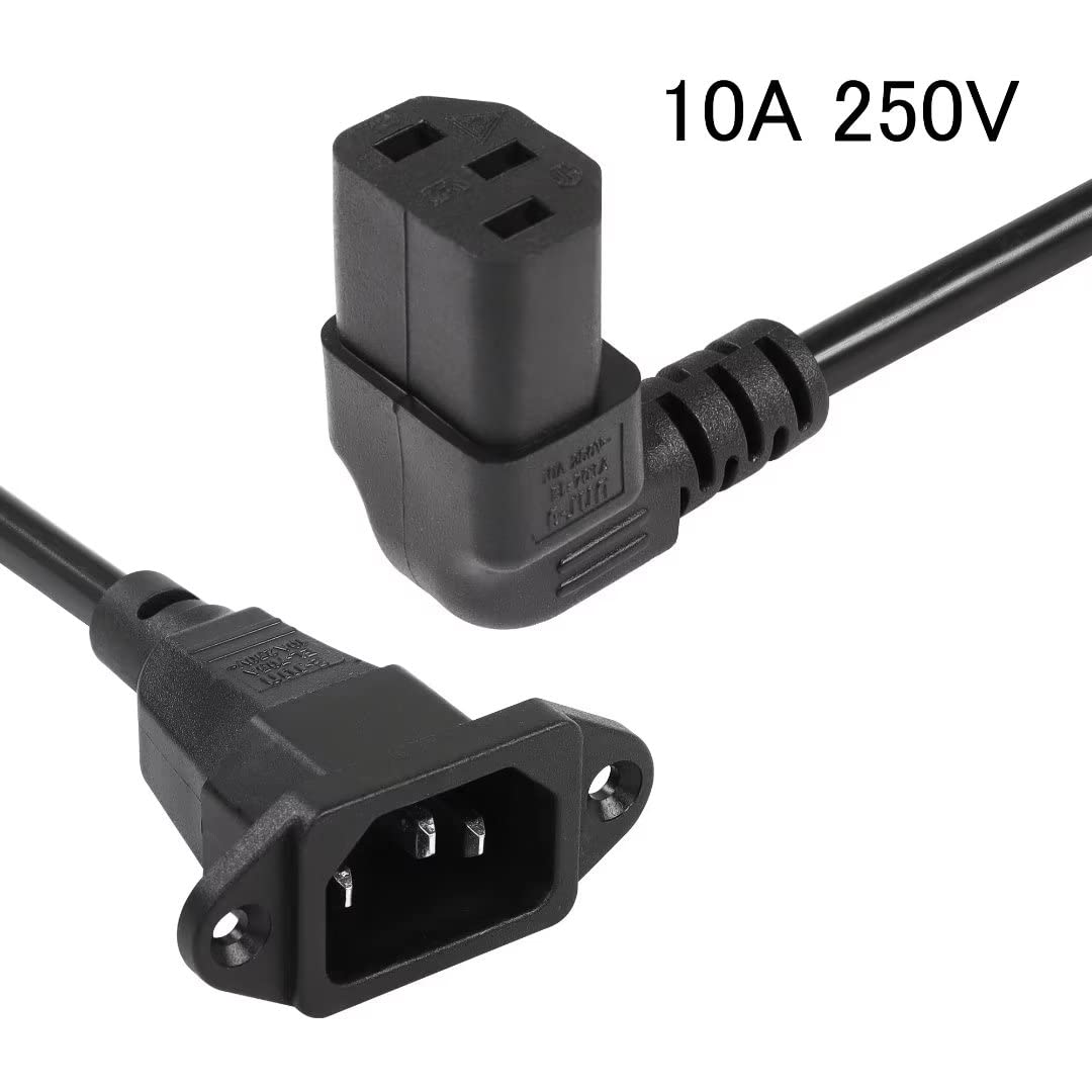 CERRXIAN 2 PCS 90°左IEC 320 C14オス3ピン 51t5sE0iREL._AC_UL210_SR210,