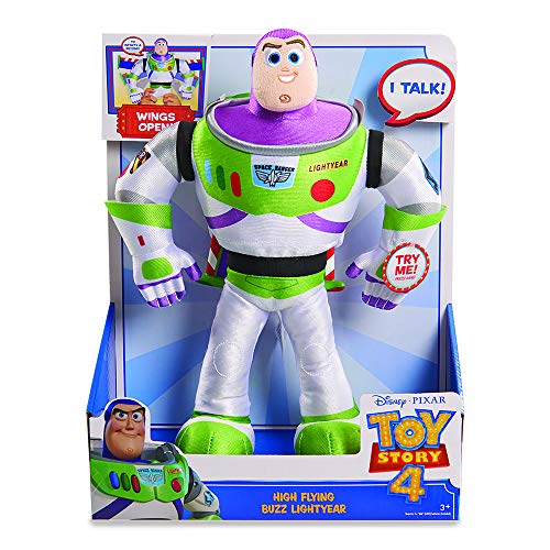 Giochi Preziosi- Toy Story Plush Buzz with Functions, Multicoloured, TYR05000