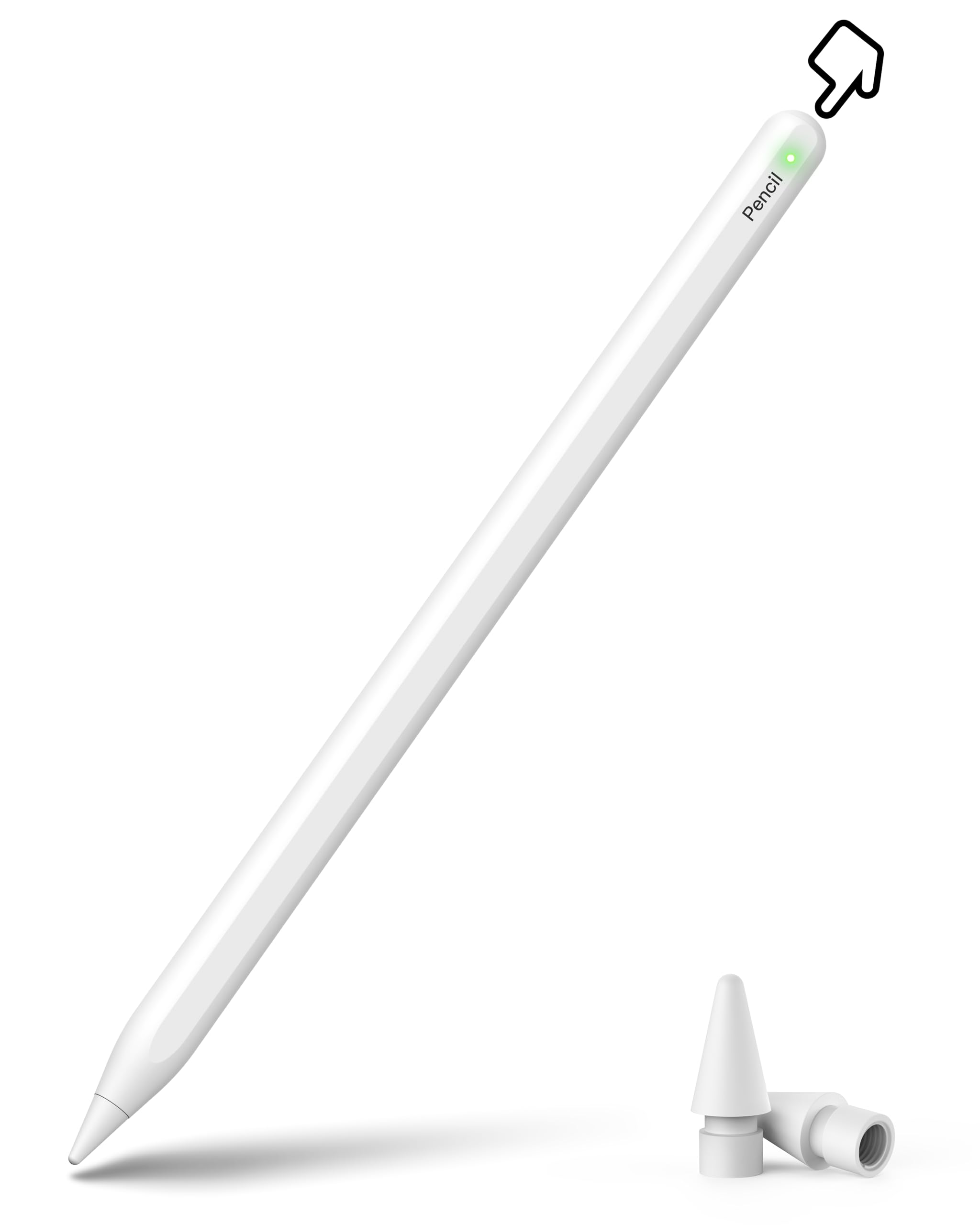 Amazon.co.jp: Stouchi スタイラスペン iPad ペンシル 磁気吸着充電式