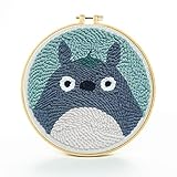 ZuoAnLF Punch Needle Kit,Punch Needle for Beginners with Kids and Adults,Punch Needle Supplies for H