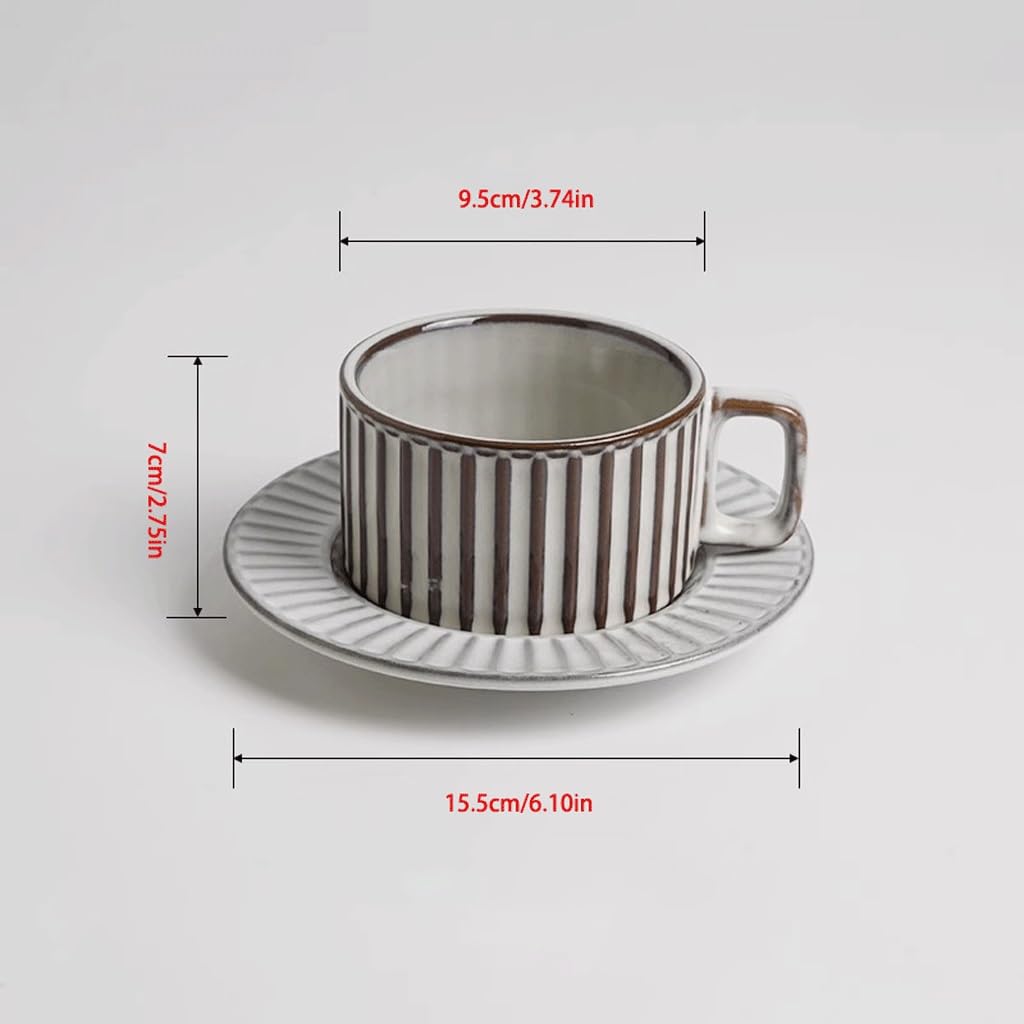 ENGENDER Tazas Cafe Taza De Té La Tarde Café Leche Mug Cups(B)