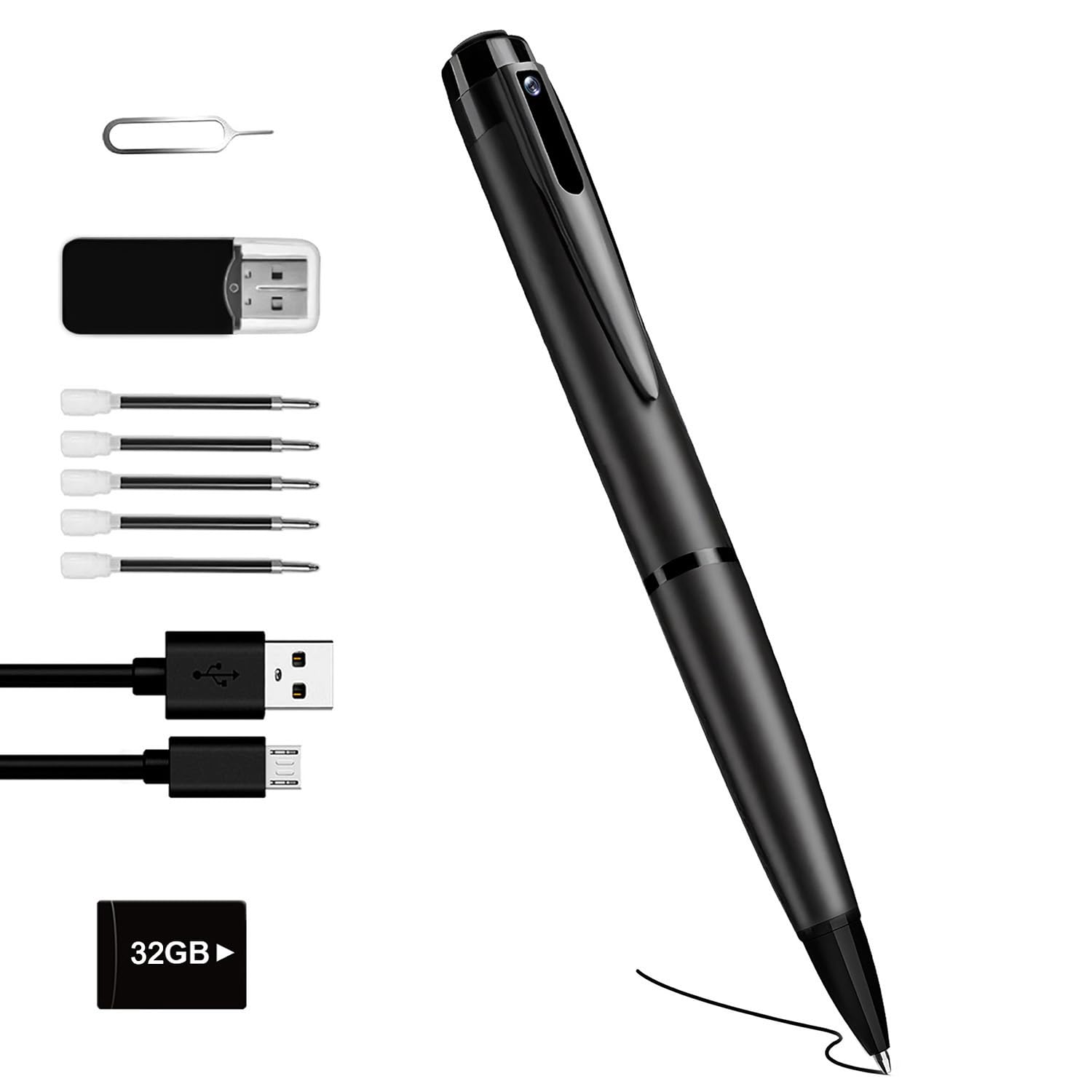 mini spy camera nascosta 1080p con detrazione movimento