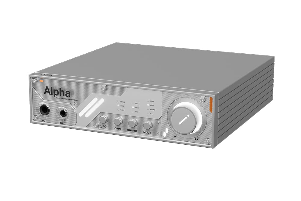 Fanmusic D&A Alpha ES9039Q2M Décodeur DAC et casque de bureau entièrement équilibré