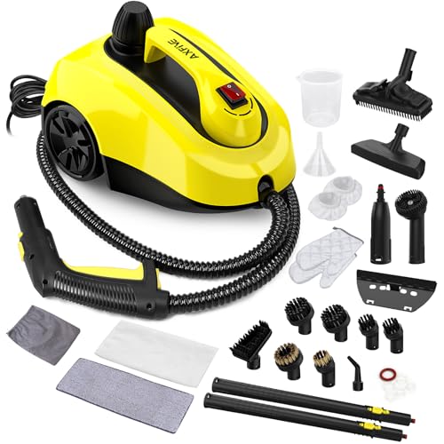 AXFIVE Steam Cleaner for Home 5-Bar 1.5L Tank With 26 Accessories