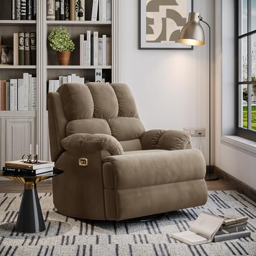 Image of Wakefit Recliner | 3 Year Warranty | Recliner Sofa 1 Seater, XpertGRID Technology, Designed for Supreme Comfort & Relaxation, Easy DIY Assembly, 145 kg Weight Capacity, Electic Virelia (Stone)