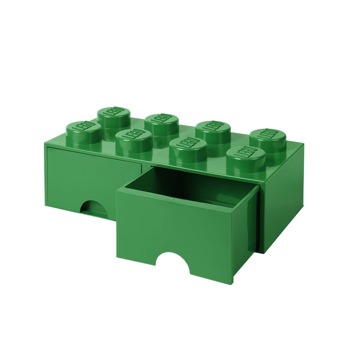 Room Copenhagen- Contenitore Brick 8 Cassetto, Colore Verde, 8 Bottoni, Rcl BD8 Gr-image