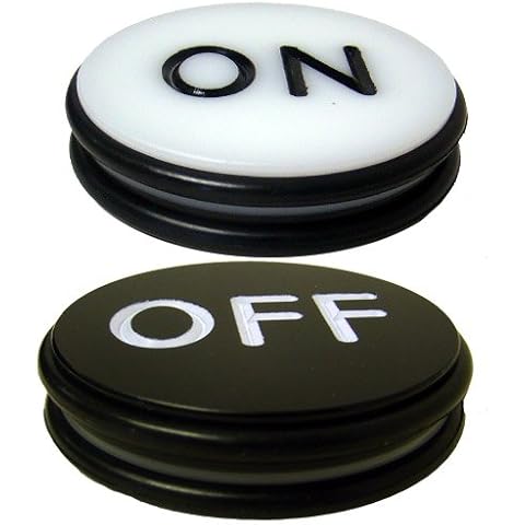 Brybelly Large Size Casino Grade 2-Sided On Off Craps Dealer Puck - Comes with Free Dice! Cover