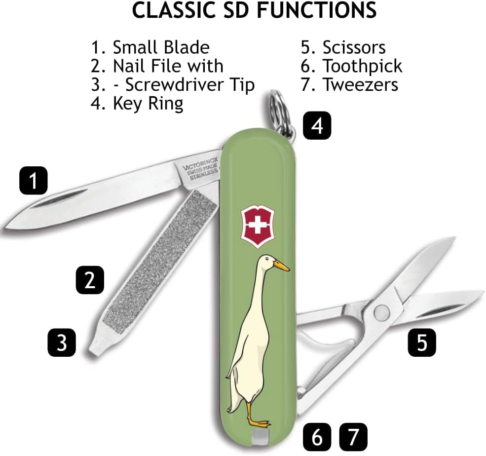 Victorinox Gaggle of Geese Classic SD Designer Swiss Army Knife