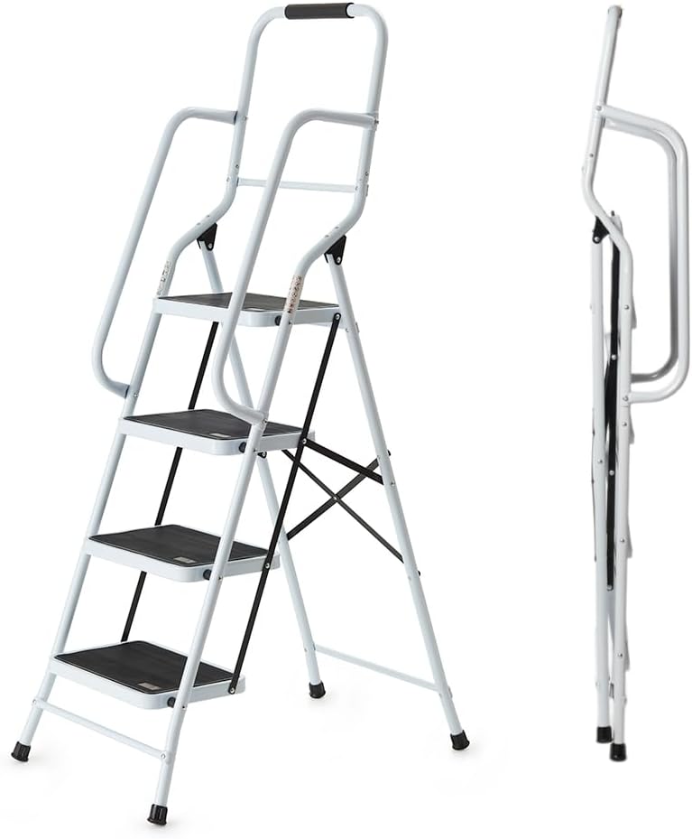 Safety Folding 4 Step Ladder