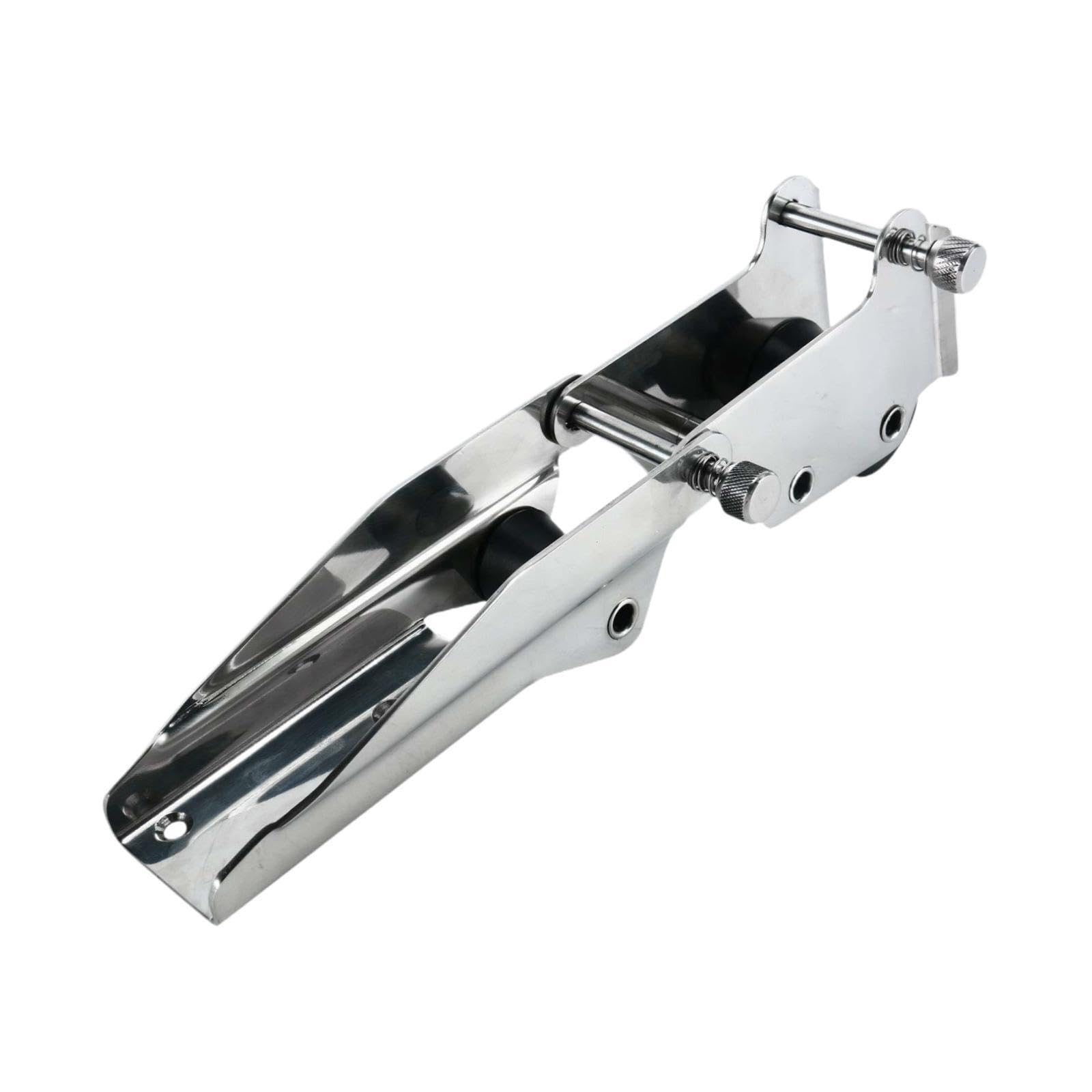 Rodillo de Ancla de Proa de Acero Inoxidable para atraque de Yates Marinos, fiable, con bisagras para Mayor Seguridad. Anclaje para embarcaciones.