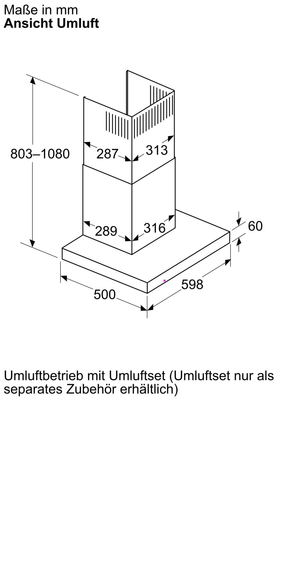 Siemens LC67BDN30 iQ500, Wandesse, 60 cm, Made in Germany, iQdrive-Motor, leistungsstarker Abzug, Intelligente Dunstabzugsautomatik, LED Beleuchtung, touchControl, Doppelfiltersystem, Metall-Optik