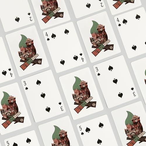 Lantern Press Naipes Poker Smokey Bear y Criaturas miniatura 4