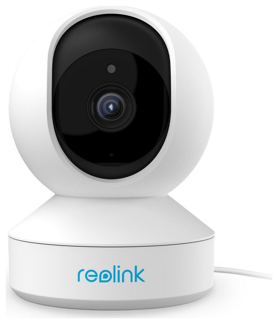 Reolink E Series E340 Cámara de seguridad con zoom óptico 3X 4K 8MP para interiores con visión nocturna, color blanco