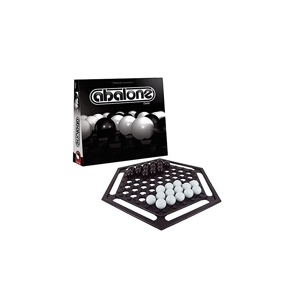 Asmodee Abalone Gioco Da Tavolo Strategico Per 2 Giocatori | Età 7+ | Durata 20 Min | Edizione Italiana | Plancia Esagonale - 6