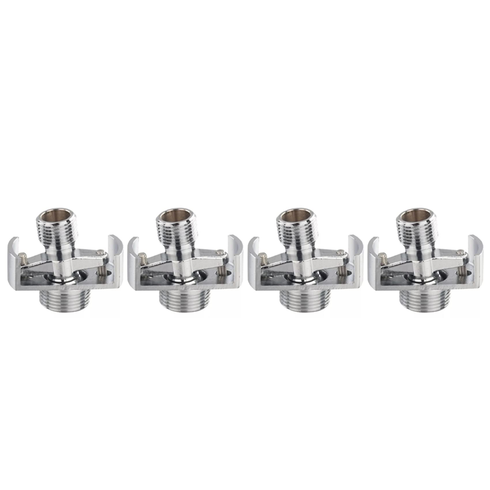 Hndhbfgrt 4X Adjusting the Angle of Intake Pipe Copper Shower Head Angled Curved Foot Eccentric Corner Faucet Accessor A