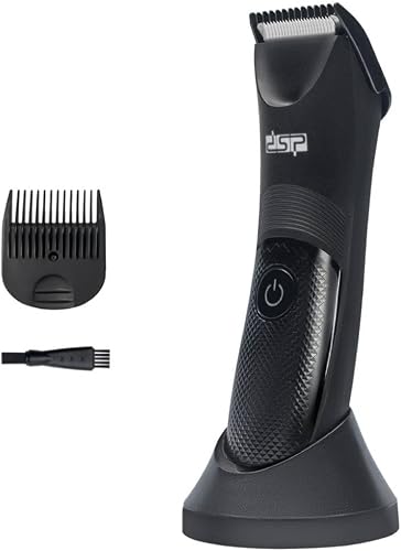 Manscape Groin & Body Hair Trimmer for Men Waterproof IPX7 Electric Body Shaver with Guards, 90-Min Runtime, USB Rechargeable Wet & Dry Pubic Trimmer
