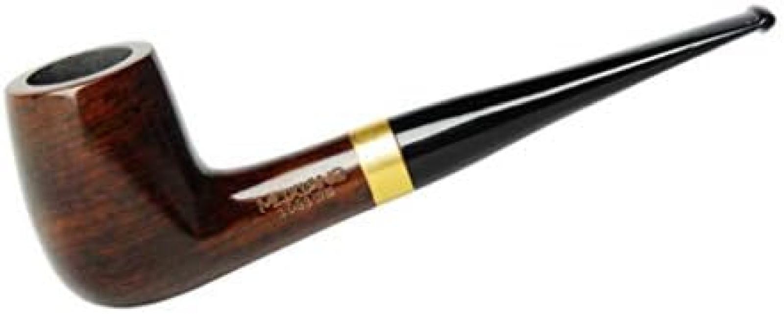 Pipa De Tabaco Con Filtro De Carbón Activado De 9MM Y Mango Recto De Ébano, Pipa De Tabaco Para Hombres,Bonny369