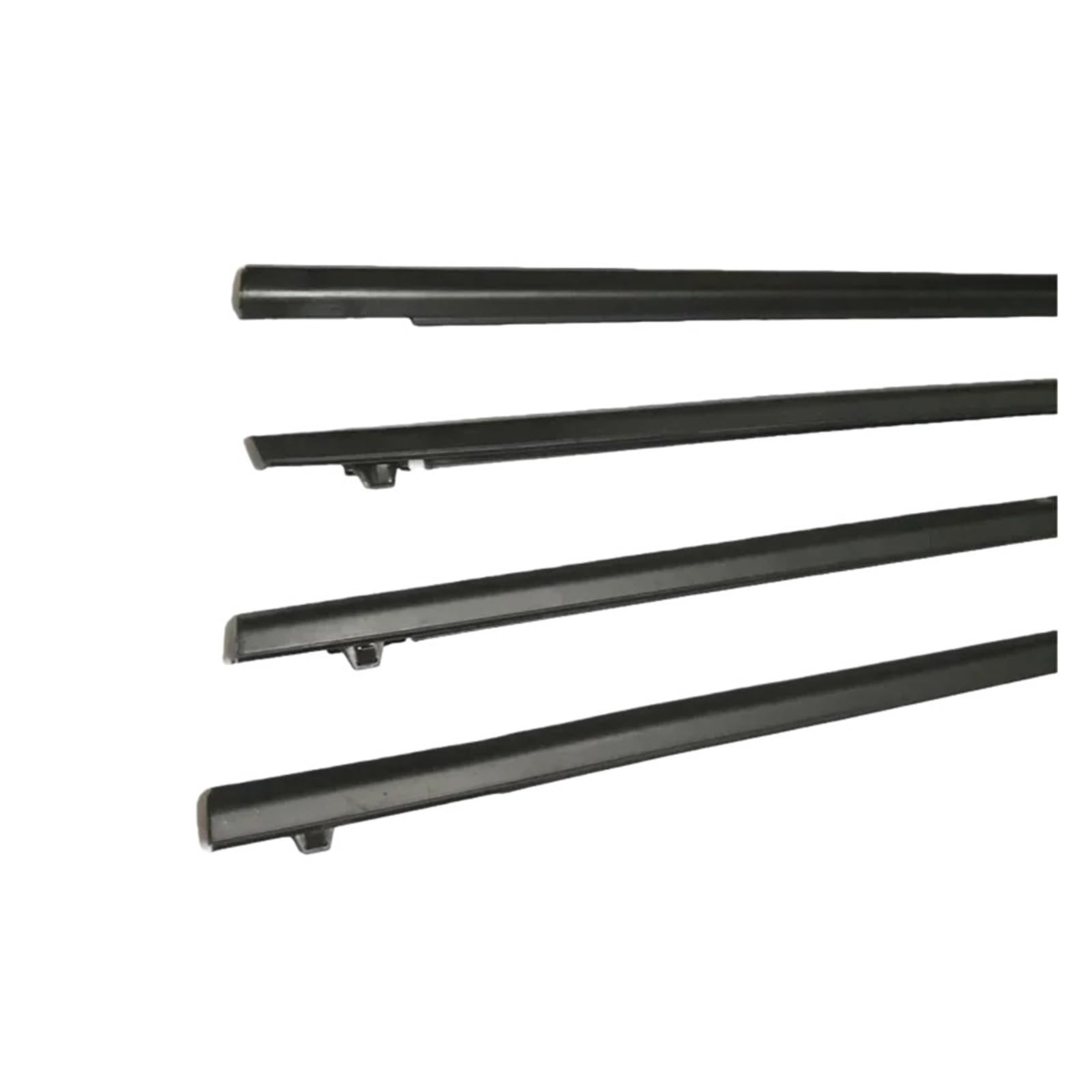 Car Window Weather Strip Side Door Glass Weatherstrip Waterproof Pressure Moulding Compatible with City 2009-2014