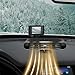 Portable Car Heater, with 12V/24V Compatibility, 17x9.5x7.5cm, Car Windshield Defroster, Vehicle Electric Heating Fan, Safe, Portable and Rechargeable, for Winter, Truck, SUV, Auto, Sedan, Dashboard