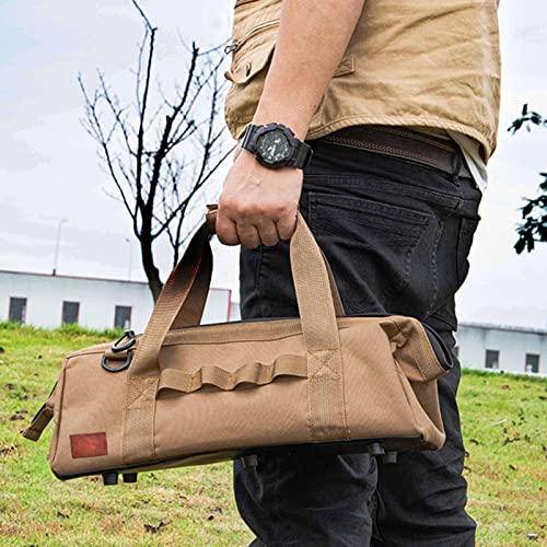 Sac à outils de camping avec boîte de rangement renforcée grande capacité