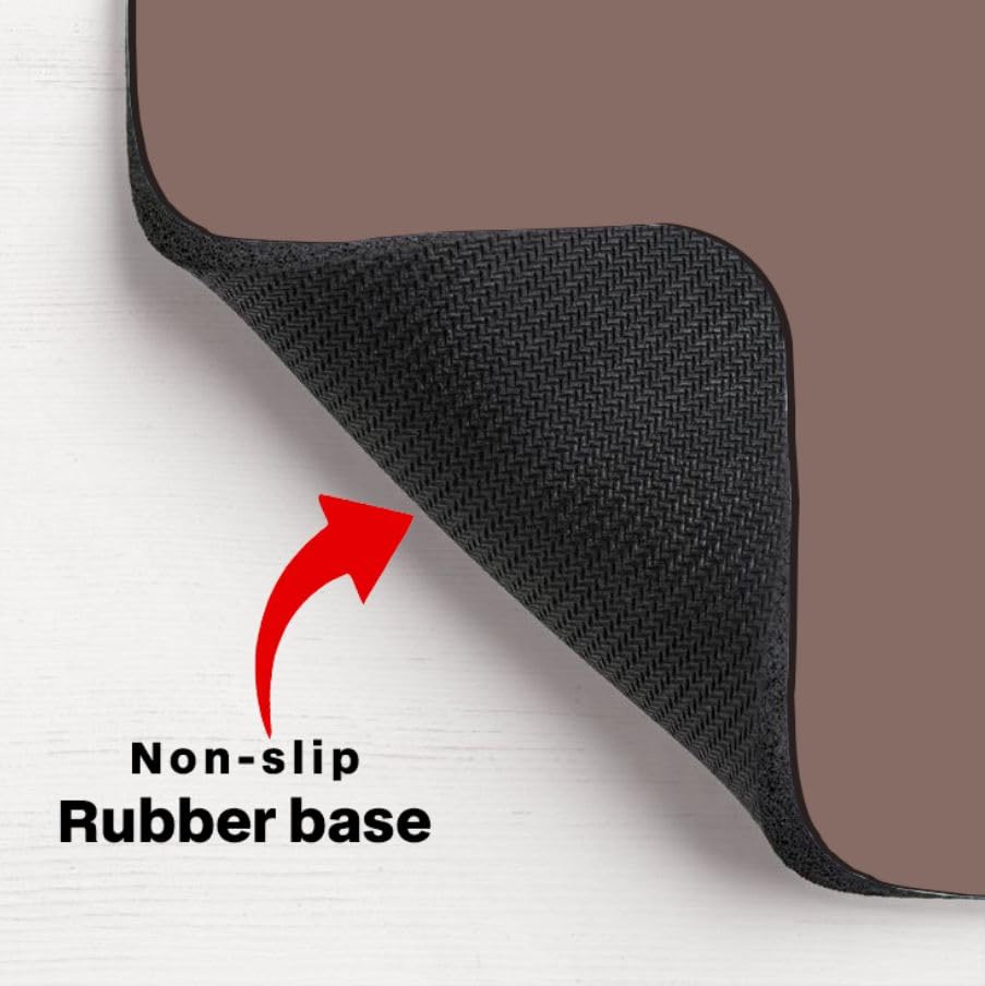 Image of ON TREND Premium Extended Mouse Pad, Large Premium Desk Mat Anti Skid Rubber Base for Desktop Laptop PC Office Gaming (Size- 23 X 11 x 0.12 Inch) (Chocolate)