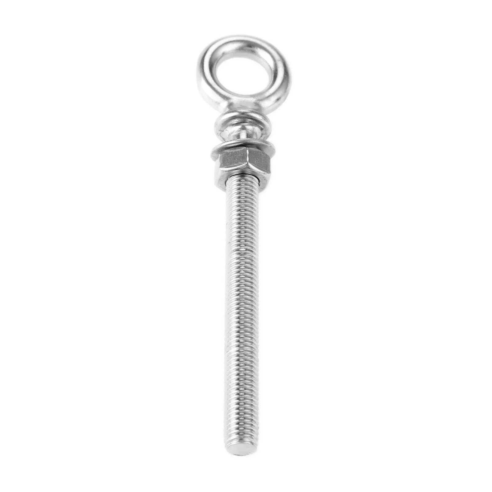 wellenshop - Piastra con Gancio a Occhiello, in Acciaio Inox, Misure