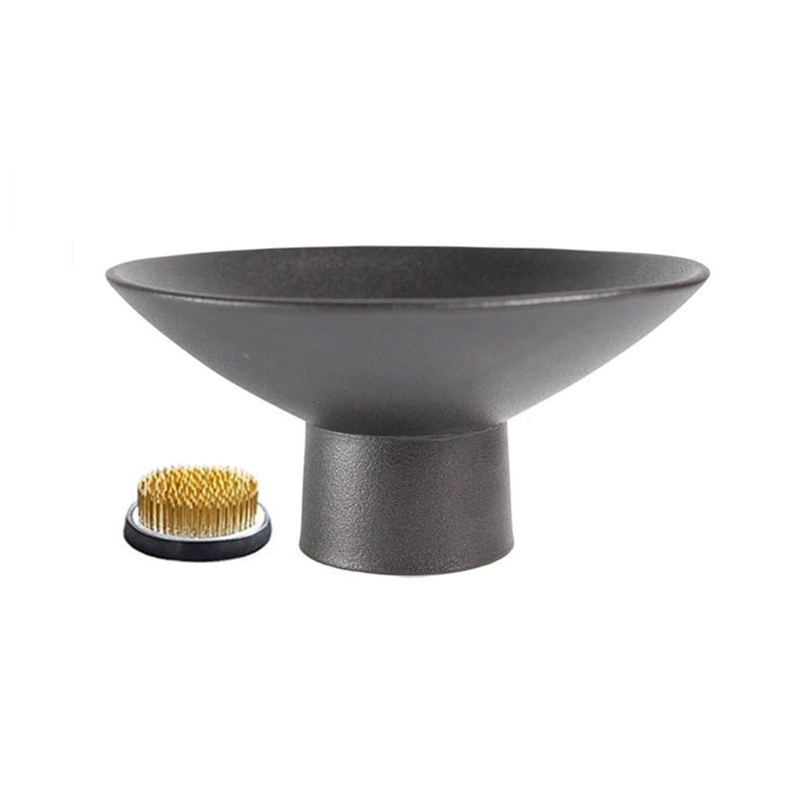 K5C7S3W9D6 plant dish saucer High Legged Bowl Shape Drip Tray Chinese Ceramic Flower Arranging Saucer with Kenzan