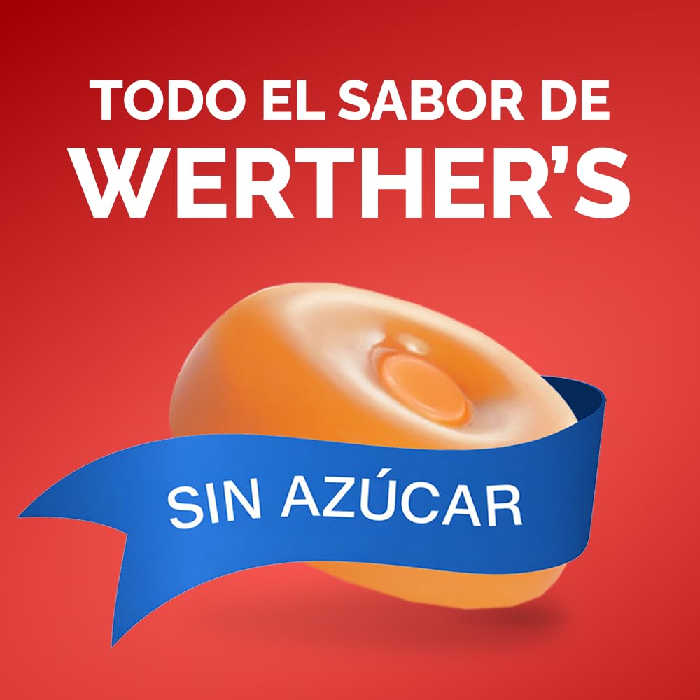 Werther's Original Caramelos toffee sin azúcar 90g