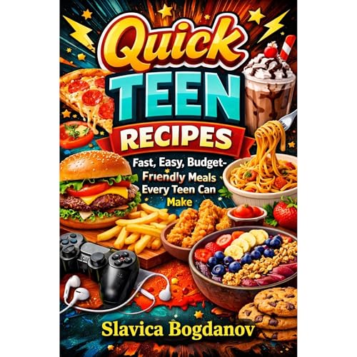 Quick Teen Recipes Audiolibro Por Slavica Bogdanov arte de portada