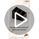 Image of BLUEWUD Roland Remote Stand with 3 Sections | Wooden Remote Holder for Living Room, TV, and AC | Stationary Organizer | 3 in 1 | Ideal for Home and Office, New Year Gift, Housewarming Gift (Tree Wood)