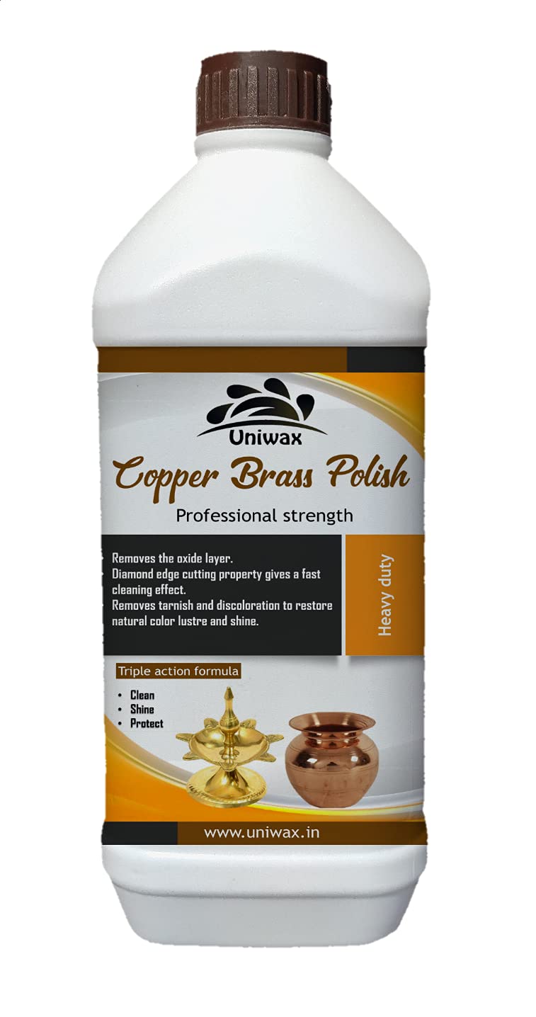 uniwax copper brass cleaner & polish 1kg
