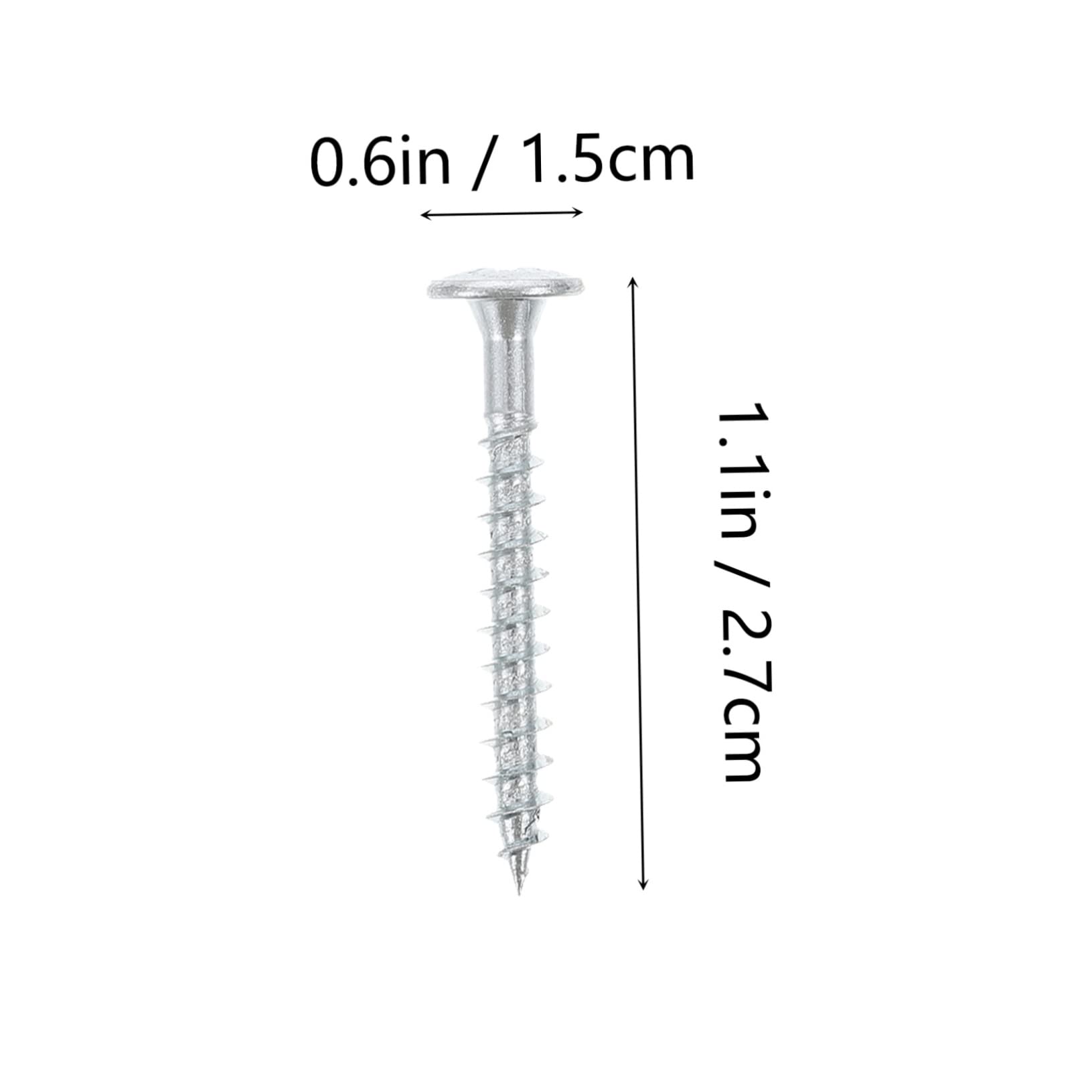 SOLUSTRE Drywall Repair Kit Expansion Screw Set 20pcs Fixed Expansion Tubes for Walls